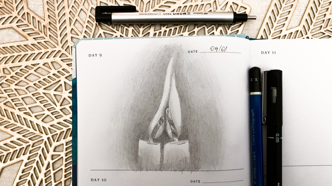 One Sketch A Day #9 - The Sum of Two Lights