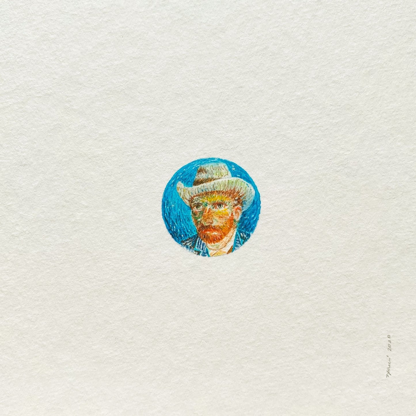 Van Gogh Portrait Miniature