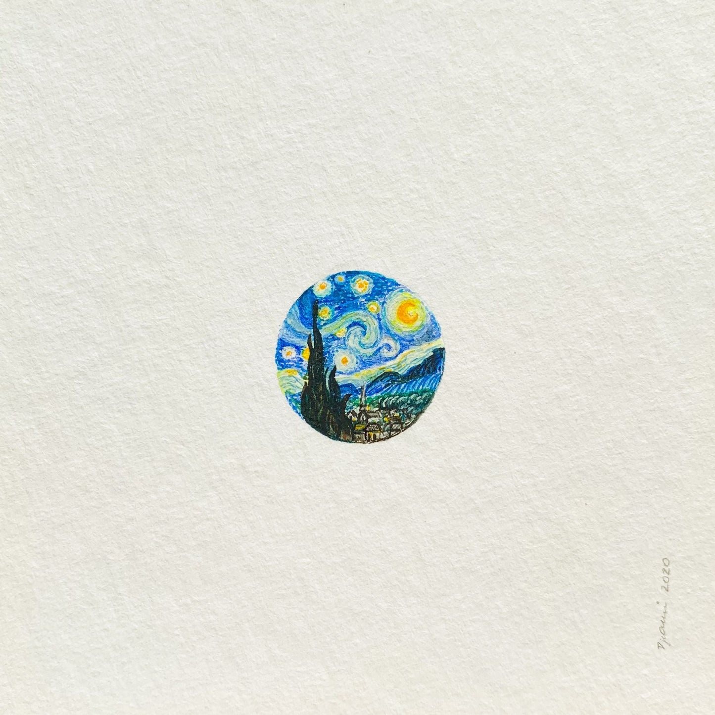 Starry Night Miniature